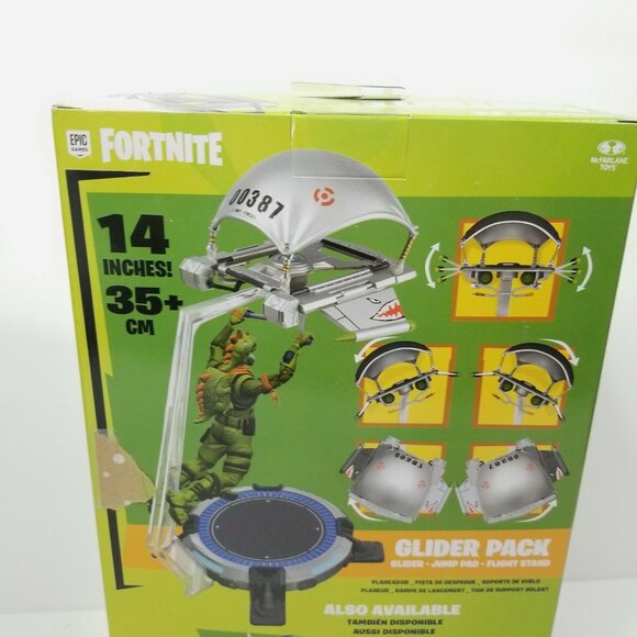 Glider Pack Mako Fortnite McFarlane Action Figure 14In Jump Pad Flight Stand New - Picture 5 of 8